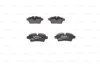 Комплект гальмівних колодок задн, MINI (R56), (R57), (R58), (R59), CLUBMAN (R55), CLUBVAN (R55) 1.4-2.0D 09.06-06.15 0 986 494 645 BOSCH 0986494645 (фото 4)