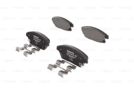 Комплект гальмівних колодок 0 986 494 657 BOSCH 0986494657