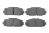 Колодки гальмівні (передні) Toyota Prius 08- BOSCH 0 986 494 670 (фото 1)