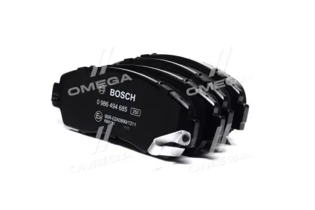 Колодки гальмівні (передні) Honda CR-V IV 1.6-2.4i 12- BOSCH 0 986 494 685