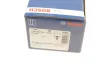 Комплект гальмівних колодок з 4 шт. дисків BOSCH 0986494702 (фото 6)