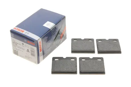 Колодки гальмівні (задні) Audi R8/Tesla Model S/X 13- BOSCH 0 986 494 775