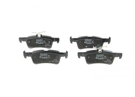 Комплект гальмівних колодок (задніх) Citroen Berlingo 18-/Peugeot 308 1.6 HDi 14- BOSCH 0 986 494 811