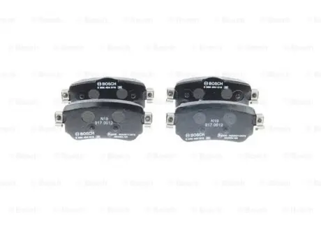 Колодки гальмівні дискові NISSAN Qashqai \'\'R \'\'1.2-1.6 \'\'13>> ="" BOSCH 0986494816