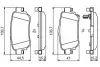 Колодки гальмівні дискові NISSAN Qashqai \&#039;\&#039;R \&#039;\&#039;1.2-1.6 \&#039;\&#039;13&gt;&gt; =&quot;&quot; BOSCH 0986494816 (фото 7)