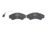Колодки гальмівні (передні) Citroen Jumper 99-06/Fiat Ducato 00-/Peugeot Boxer 97-09 (+датчик) BOSCH 0 986 494 850 (фото 5)