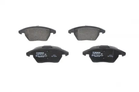 Колодки гальмівні дискові CITROEN/PEUGEOT \'\'F \'\'1,6-2,0 \'\'05-16 ="" BOSCH 0986494877