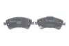 Колодки гальмівні (передні) Toyota Avensis/Verso 08-18/Auris 06-15 (з прижимною пластиною) BOSCH 0 986 494 932 (фото 4)