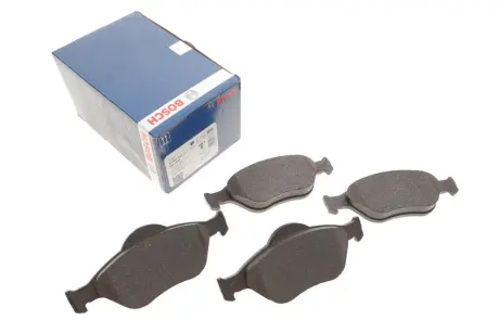 Колодки гальмівні (передні) Ford Fiesta 95-10/Fusion/Ka 02-12/Puma/Mazda 121 96-03/Mazda 2 03-07 BOSCH 0 986 495 220
