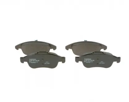Колодки гальмівні (передні) Citroen Berlingo/Peugeot Partner 08- BOSCH 0 986 495 258