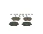 Колодки гальмівні (задні) Opel Astra G/Combo 01-/Kia Cee\&#039;d 15- (к-кт з пластинами) BOSCH 0 986 495 319 (фото 2)