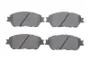 Колодки гальмівні (передні) Toyota Camry/Lexus ES 01-08 (з прижимною пластиною) BOSCH 0 986 495 373 (фото 1)