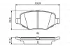 Колодки гальмівні (задні) Ford USA Explorer 10- BOSCH 0 986 495 395 (фото 1)