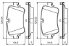 Колодки гальмівні (задні) Audi A6/A7/A8/Q7/Q8/VW Touareg 16- BOSCH 0 986 495 426 (фото 2)