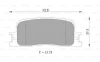 Гальмівні колодки до дисків BOSCH 0 986 505 403 (фото 1)