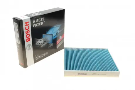 Фільтр салону Skoda Fabia/Roomster/VW Polo 99-10 (вугільний/антиалергенний) BOSCH 0 986 628 539