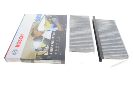 Фільтр, повітря у внутрішній простір BOSCH 0 986 628 653