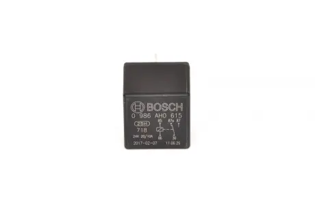 Реле поворотів (24V) Man/MB/Scania (5 контактів) = 0 332 204 202 BOSCH 0 986 AH0 615
