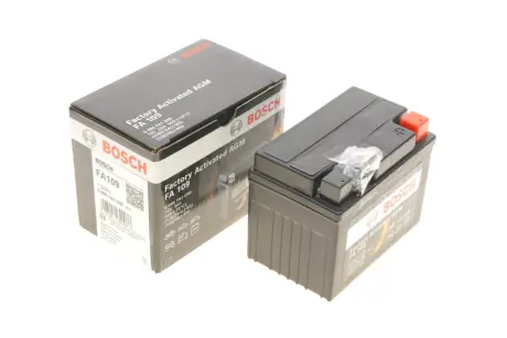 Акумуляторная батарея 3Ah/50A (113x70x85/+R/B0) (AGM) Factory Activated AGM BOSCH 0 986 FA1 090