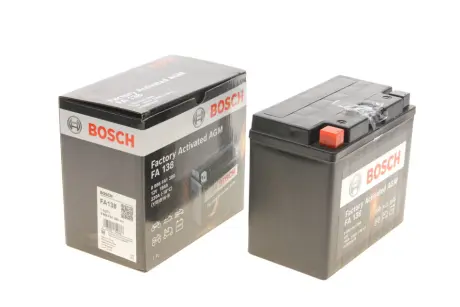 Акумуляторна батарея 19Ah/210A (175x100x155/+L/B0) (AGM) Factory Activated AGM BOSCH 0 986 FA1 380
