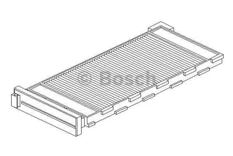 A_Повітряний фільтр салону 1118 Nissan Almera N15 ="" BOSCH 1987431118