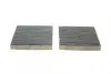 Фільтр салону BMW X3 (F25)/X4 (F26) 2.0/3.0D 10-18 (вугільний) (к-кт 2 шт.) BOSCH 1 987 432 542 (фото 4)