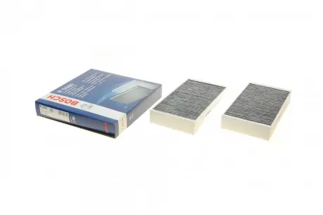 Фільтр салону MB ML-class (W164)/GL-class (X164) 05-12 (вугільний) (к-кт 2шт.) BOSCH 1 987 435 585