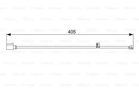 Датчик зносу гальмівних колодок BOSCH 1987473025