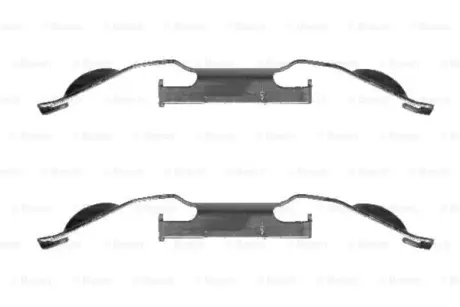 КМП гальм.колодок FORD Galaxy/Mondeo/S-Max \'\'1,6-2,5 \'\'06-14 ="" BOSCH 1987474306