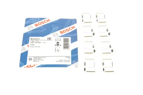 Монтажний к-кт гальмівних колодок BOSCH 1987474605