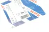 Комплект пружинок колодок ручника MВ Vito (W638/639) BOSCH 1 987 475 077 (фото 7)