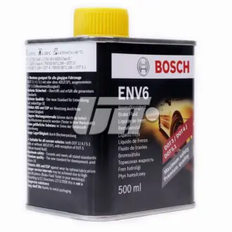 Рідина гальмівна DOT3/DOT4/DOT5.1 ENV6 (0.5L) BOSCH 1 987 479 206