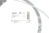 A_Гальмівний трос 1707mm SEAT/SKODA Toledo/Rapid \&#039;\&#039;R - знято з вир-ва =&quot;&quot; BOSCH 1987482457 (фото 2)