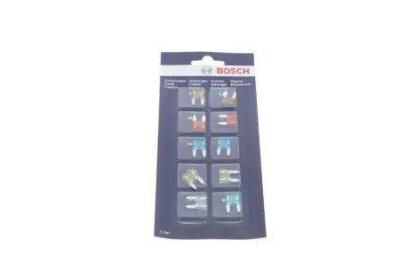Комплект запобіжників (міні, з плоскими контактами) BOSCH 1 987 529 038