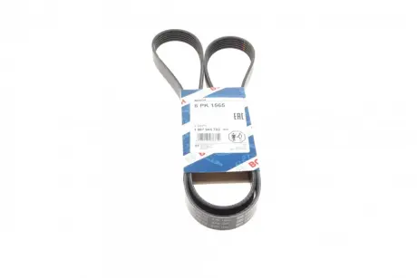 Ремінь П-клиновий 6PK1565 ="" BOSCH 1987945702