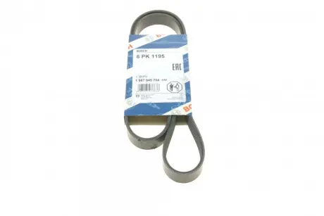 Ремінь генератора MB Citan 12- (6PK1195) BOSCH 1 987 945 704