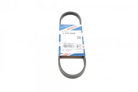 Ремінь П-клиновий 4PK648 ="" BOSCH 1987946010