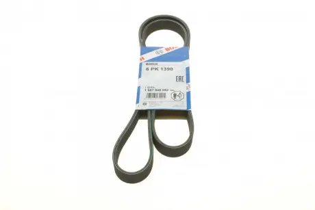 Ремінь генератора поліклиновий Citroen Berlingo 1.9D 98- (6PK1390) BOSCH 1 987 946 052