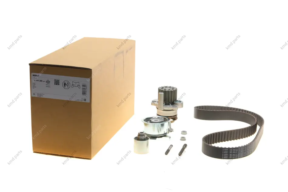 Комплект ГРМ + помпа VW Caddy III 07-10-/Golf IV/V/Passat 1.9T/2.0 TDI 00-09 (заміна для 1987946477) BOSCH 1 987 946 388 (фото 1)