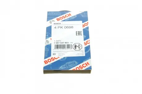 Ремінь П-клиновий 4PK698 LADA ="" BOSCH 1987947803