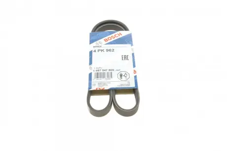 Ремінь П-клиновий 4PK962 ="" BOSCH 1987947809