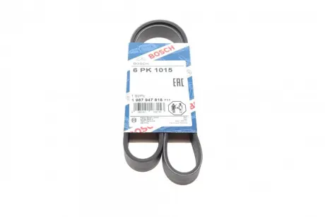 Ремінь П-клиновий 6PK1015 ="" BOSCH 1987947816