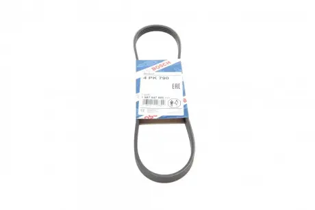 Ремінь П-клиновий 4PK790 ="" BOSCH 1987947856