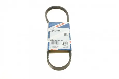 Ремінь П-клиновий 4PK715 ="" BOSCH 1987947888