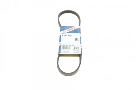 Ремінь П-клиновий 4PK735 ="" BOSCH 1987947890