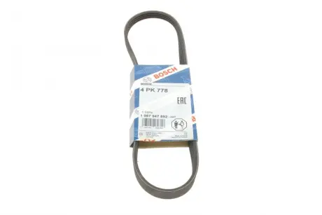 Ремінь П-клиновий 4PK778 ="" BOSCH 1987947892