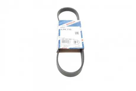 Ремінь П-клиновий 5PK710 ="" BOSCH 1987947909