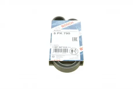 Ремінь п-клиновий 5pk790 BOSCH 1987947910