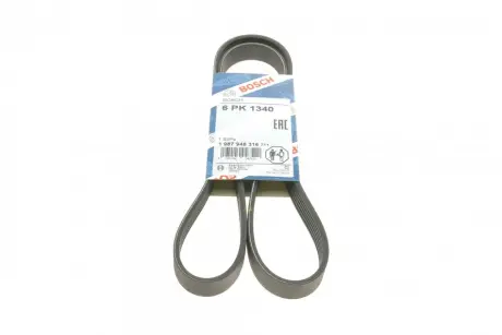 Ремінь П-клиновий 6PK1340 ="" BOSCH 1987948316