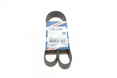 Ремінь П-клиновий 7PK1148 ="" BOSCH 1987948321